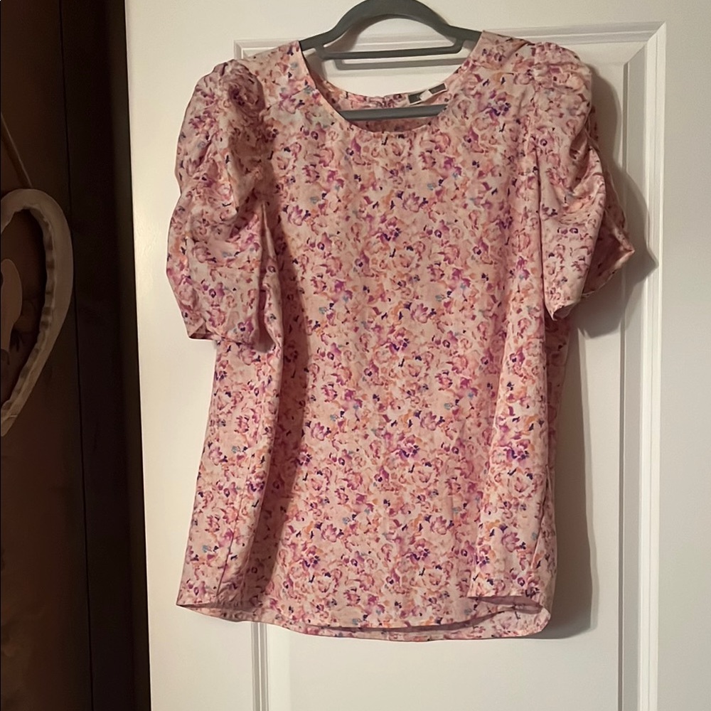Floral Pink Women's Top
